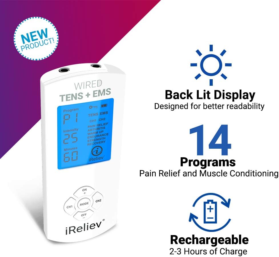 iReliev TENS and EMS unit